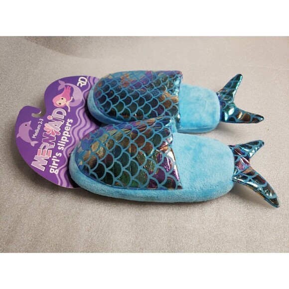 Royal Deluxe unicorn Kid's Slippers size medium 2-3 - Picture 2 of 6